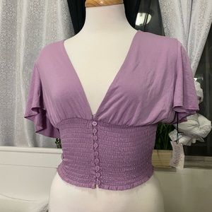 Purple top from Forever 21